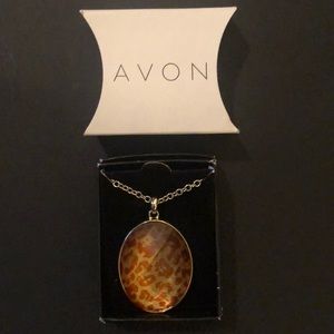 Avon Pendant Necklace, Goldtone, New in Box